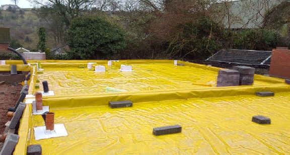 POWERBASE RADON (RADBAR 400) barrera contra el radón